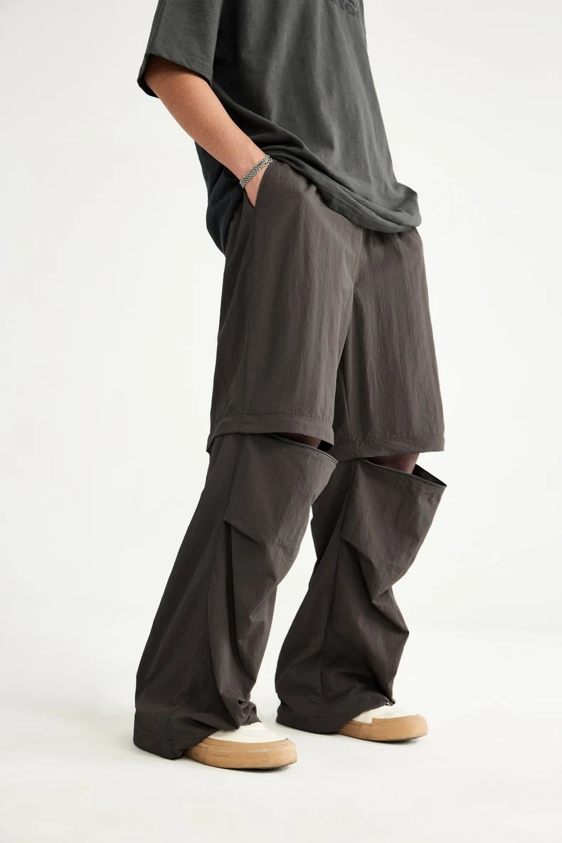 Detachable Waterproof Nylon Pants