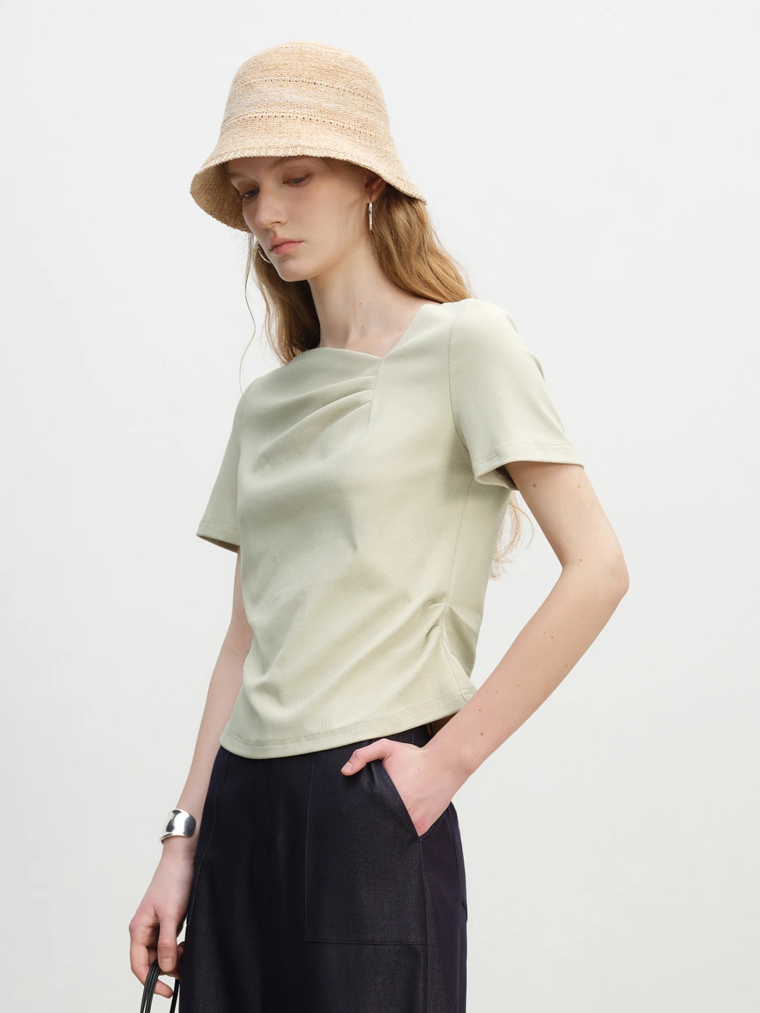 Asymmetric Sleeveless Top