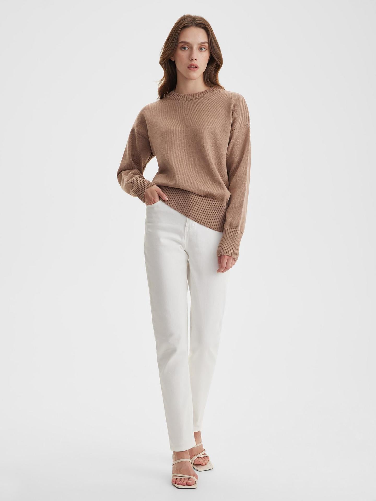 Classic Round Neck Sweater