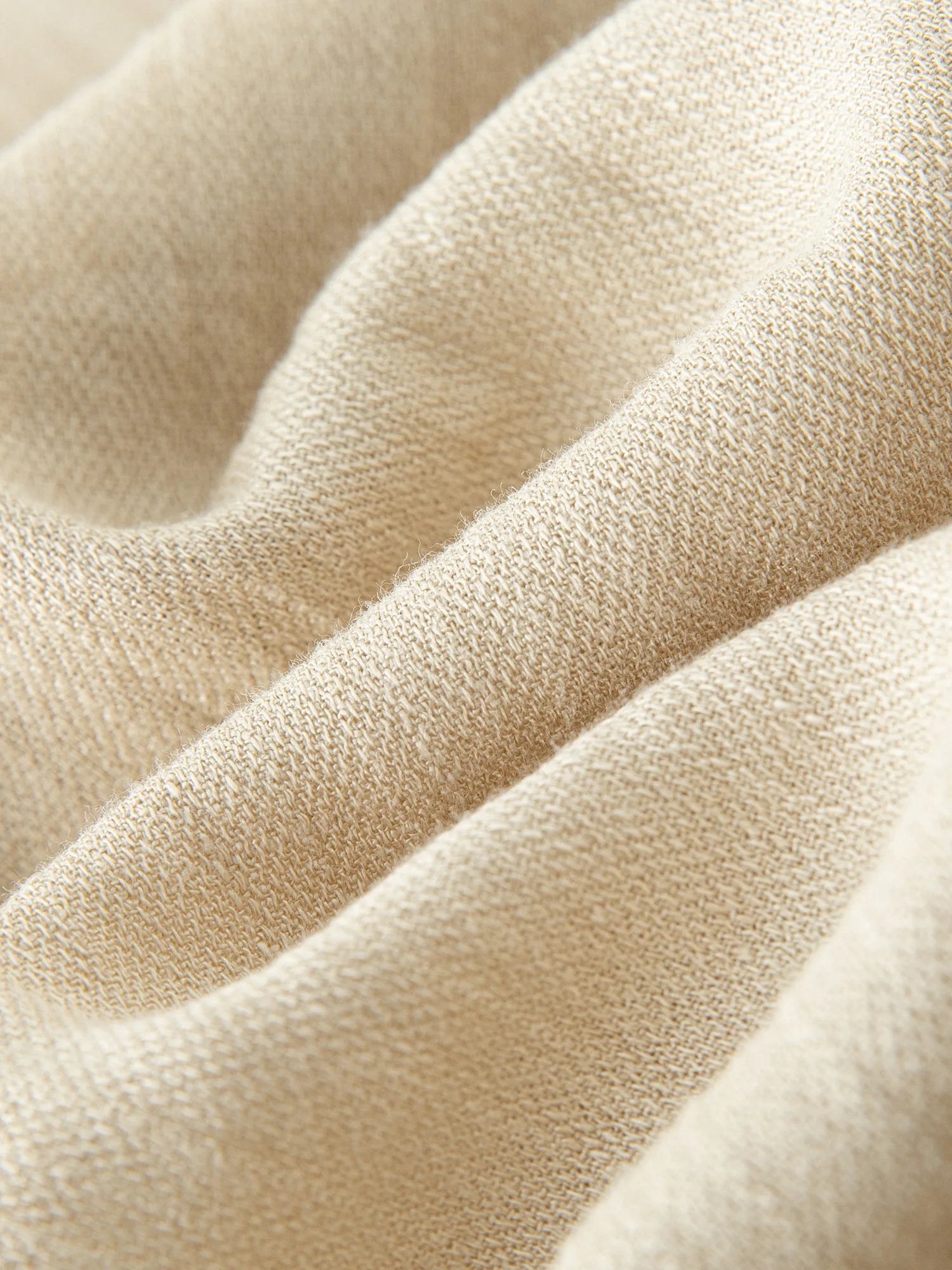 Linen Straight Elastic HIgh Waist Casual Pants