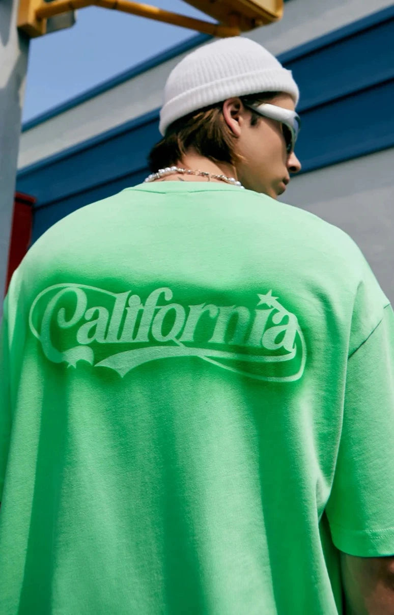 California Streetwear Green T-shirt