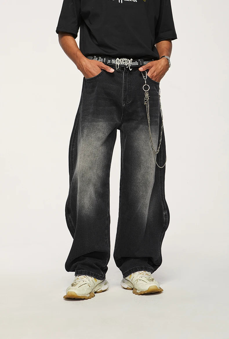 Baggy Wide Leg Jeans