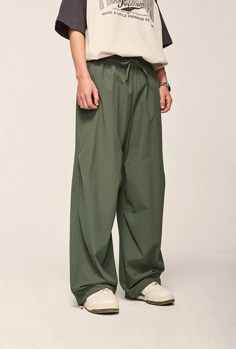 Nylon Parachute Pants