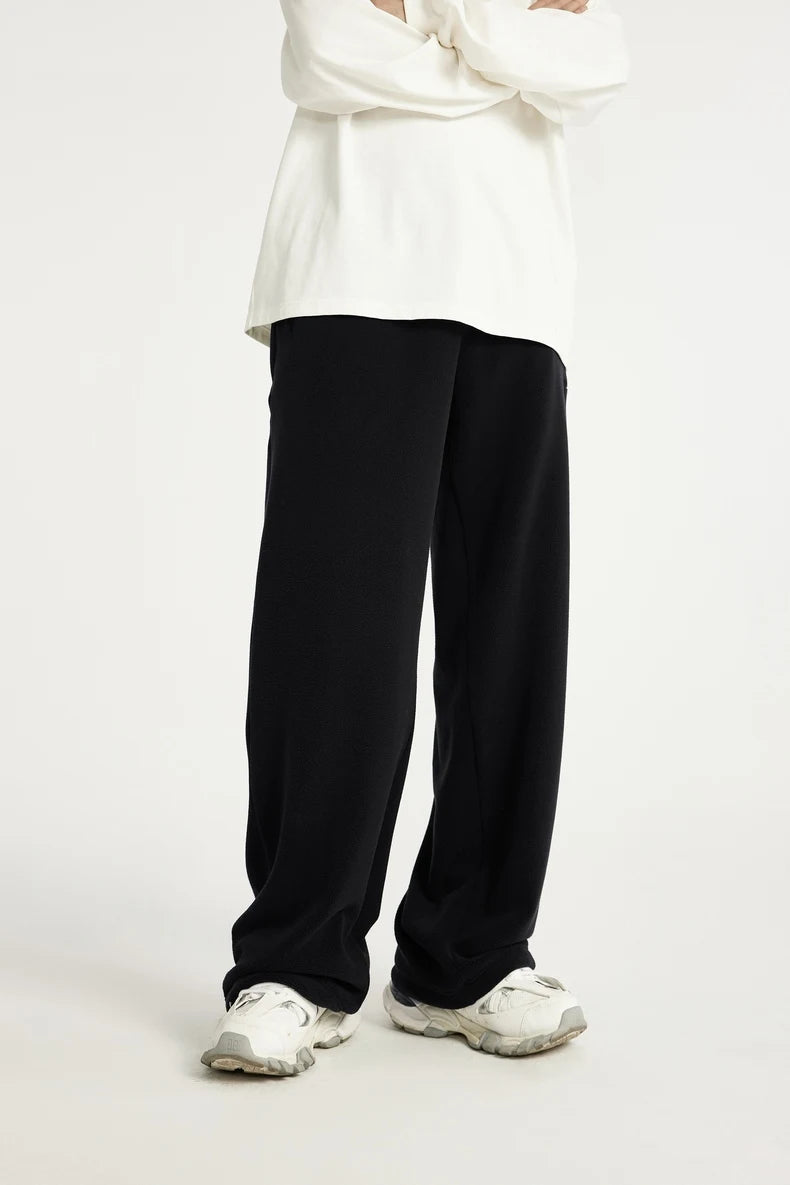 Fleece Straight Leg Pants