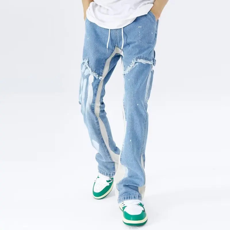 Streetwear Baggy Flare Jeans