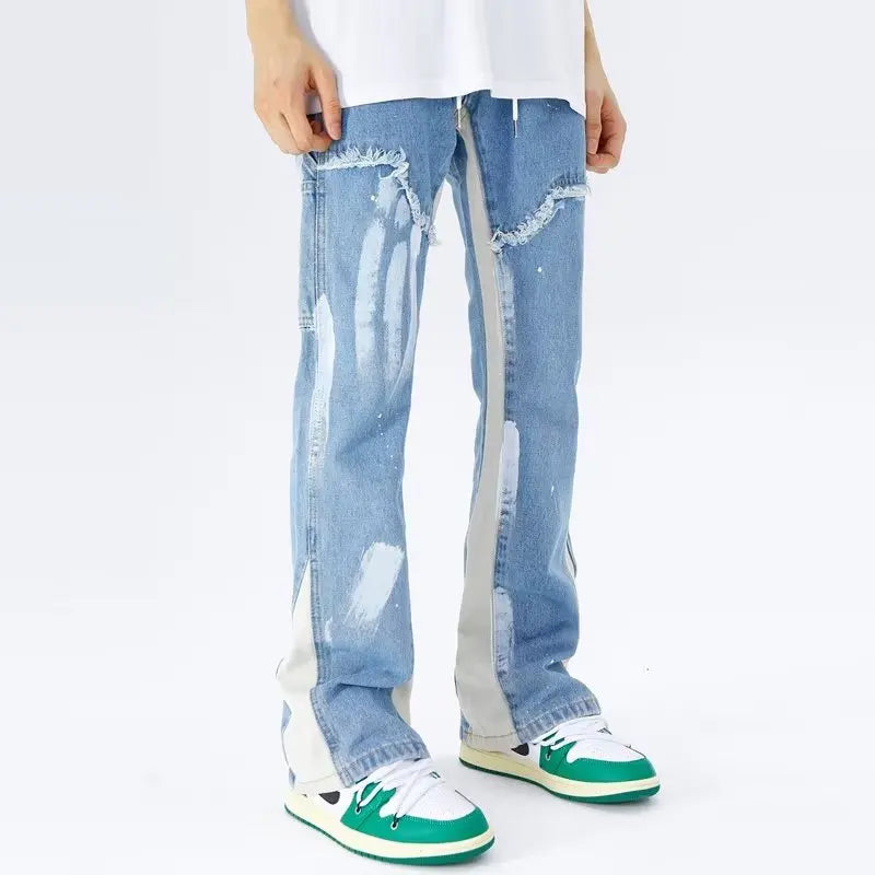 Streetwear Baggy Flare Jeans