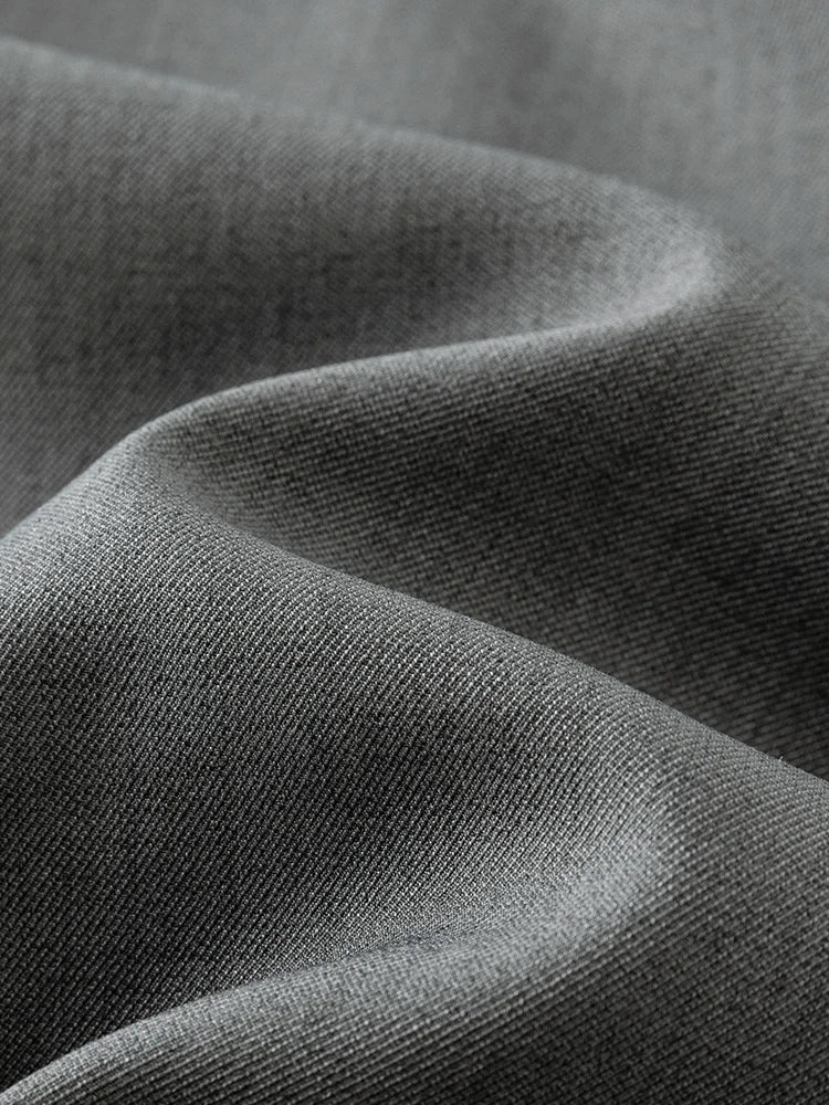 Elegant Mid Length Striped Skirt