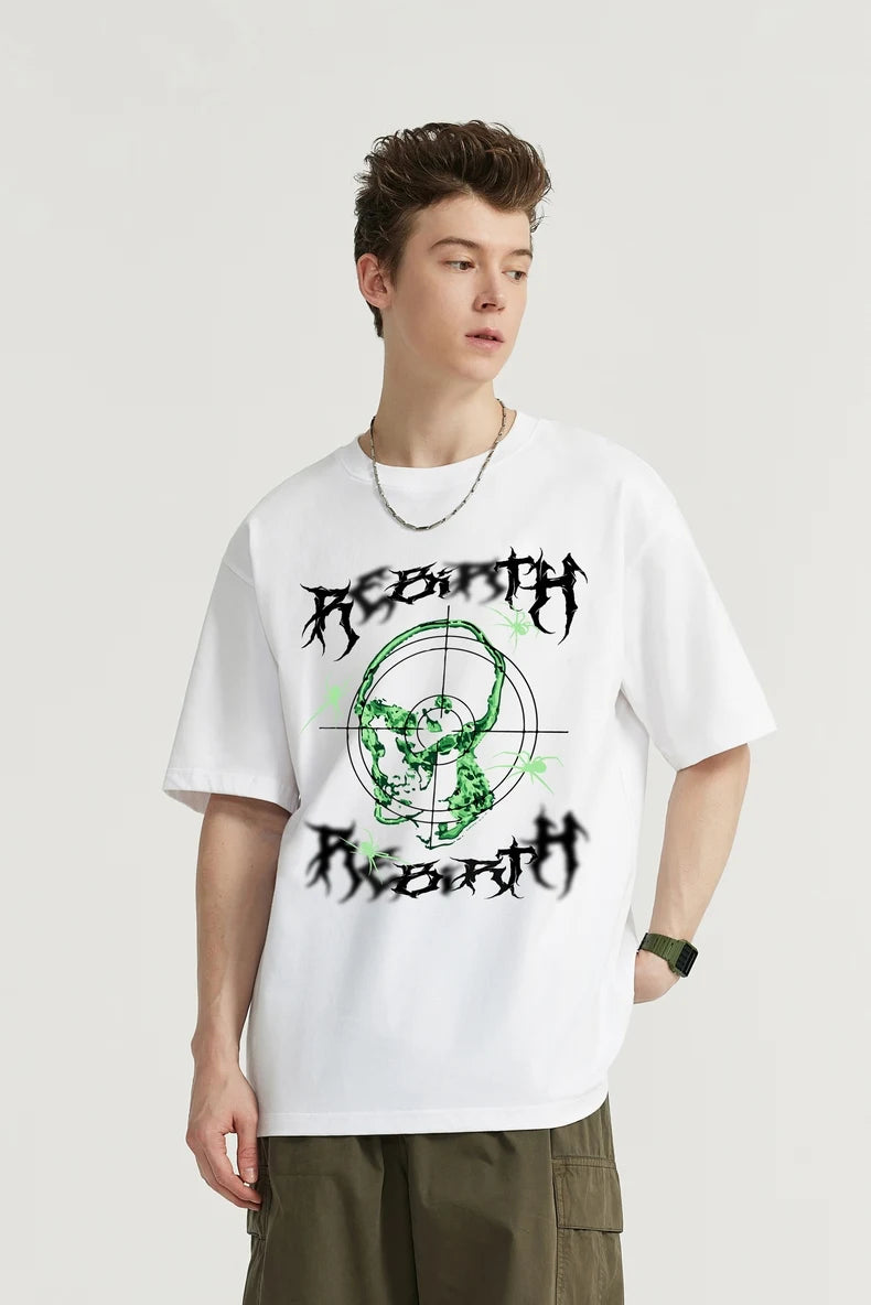 Skull Printed T-shirt