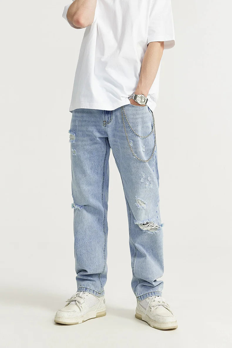 Ripped Slim Fit Jeans