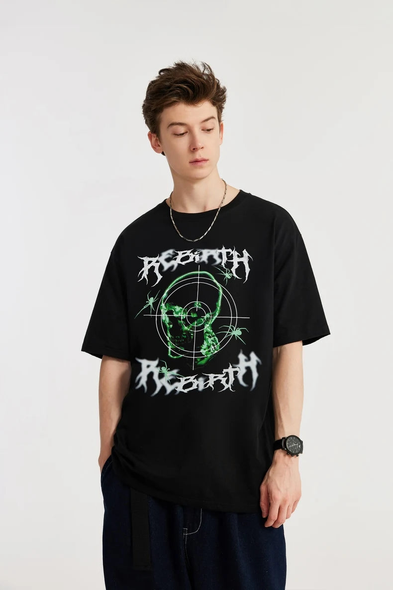 Skull Printed T-shirt