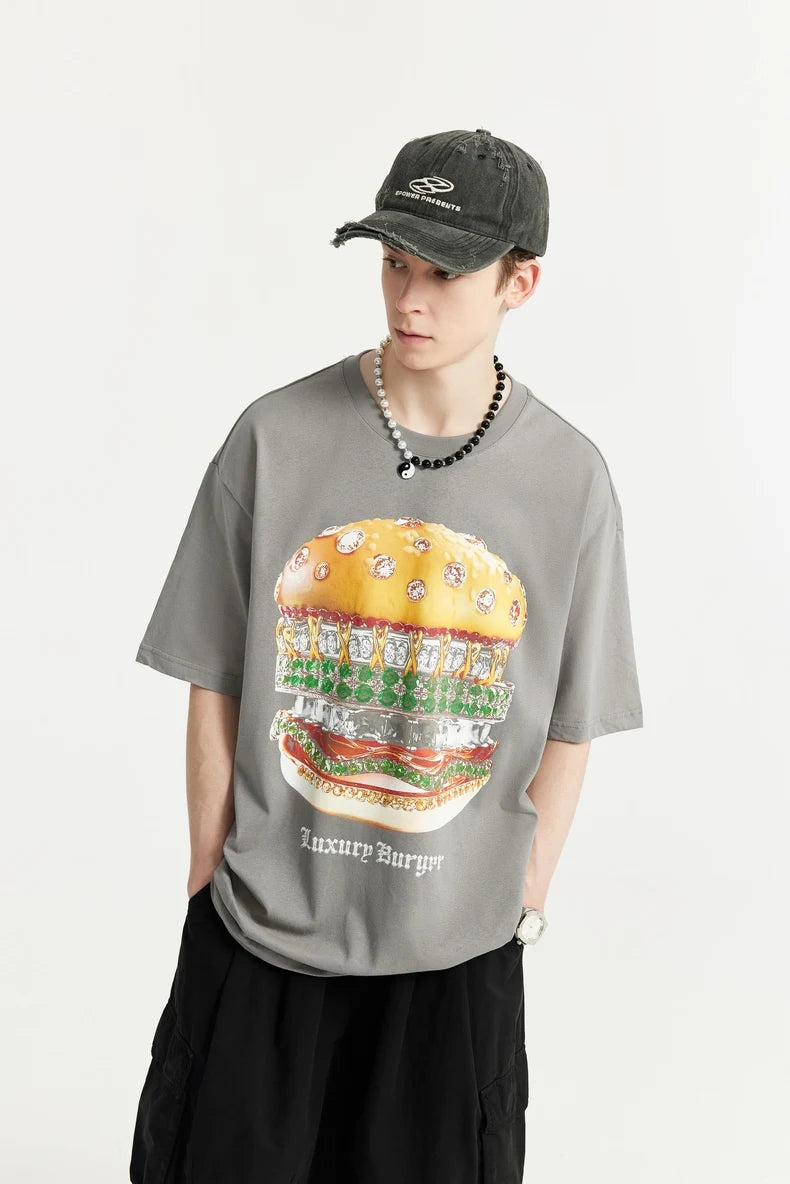 Hamburger Printed T-shirt