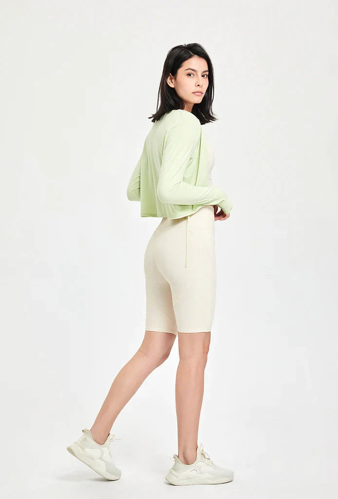 Scarf sports top