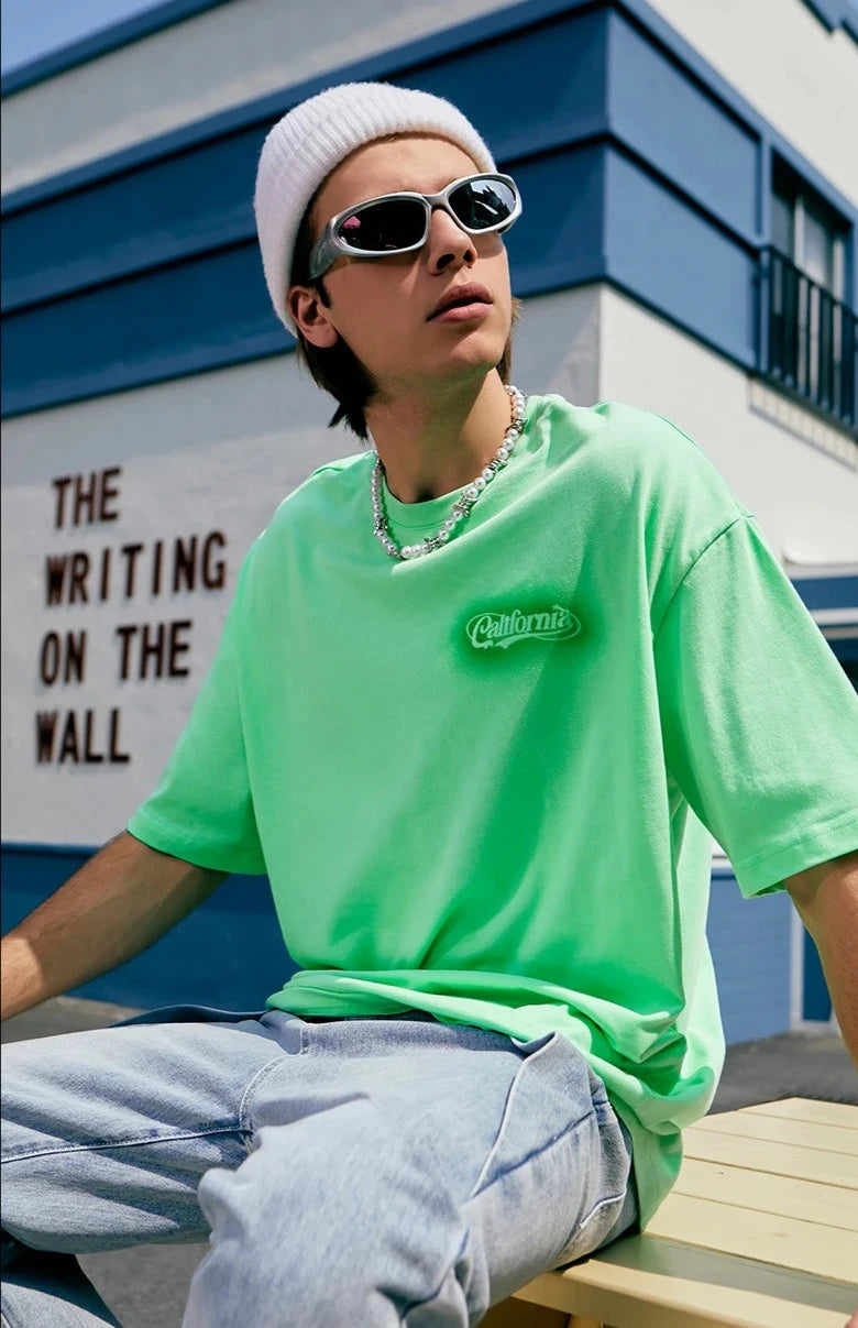 California Streetwear Green T-shirt