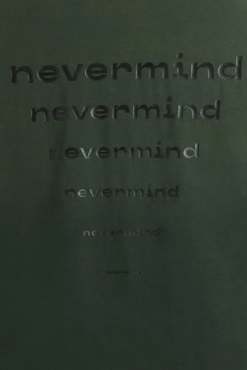 Oversized nevermind T-Shirt