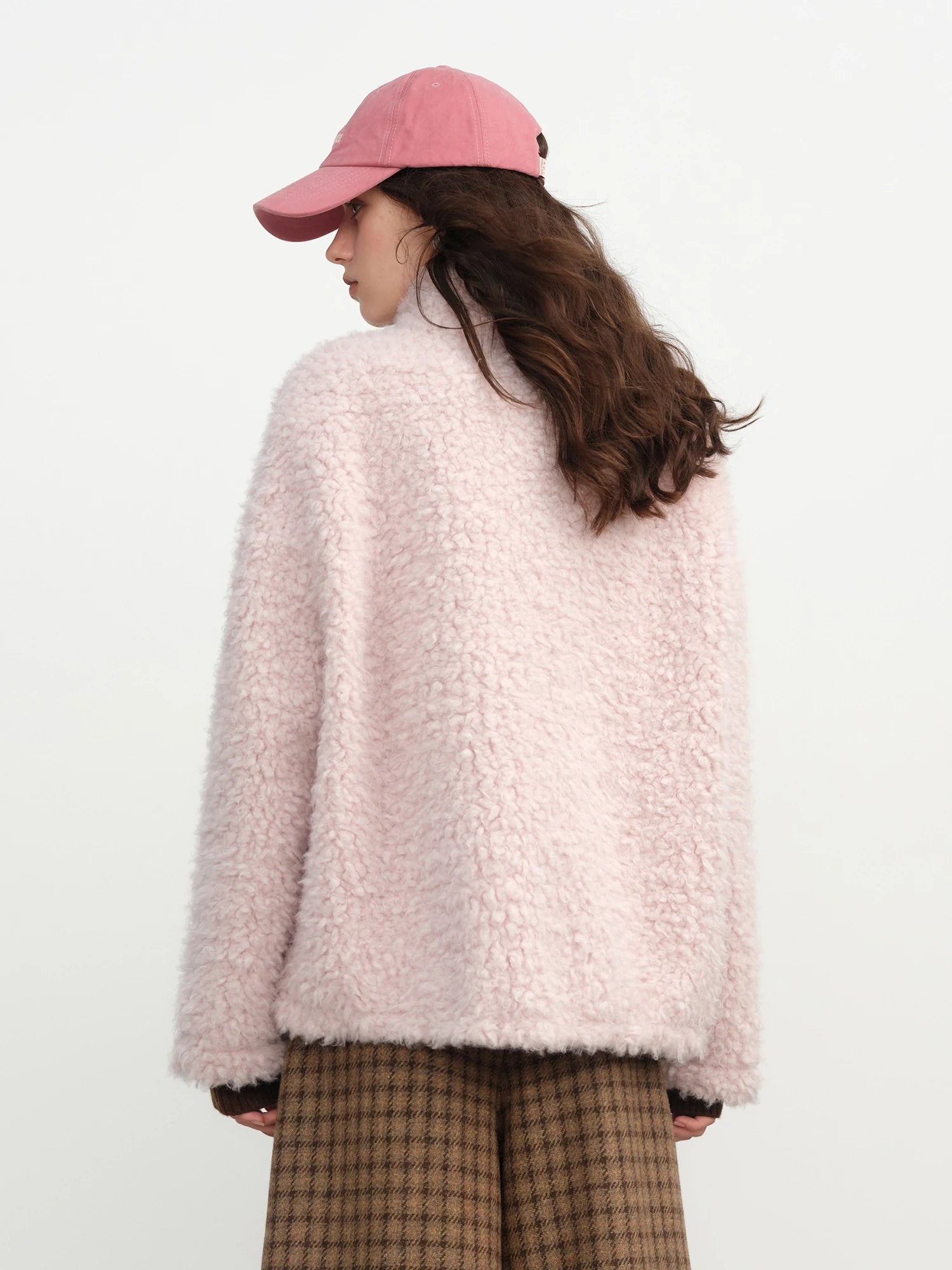 Short Light Fur Jacket