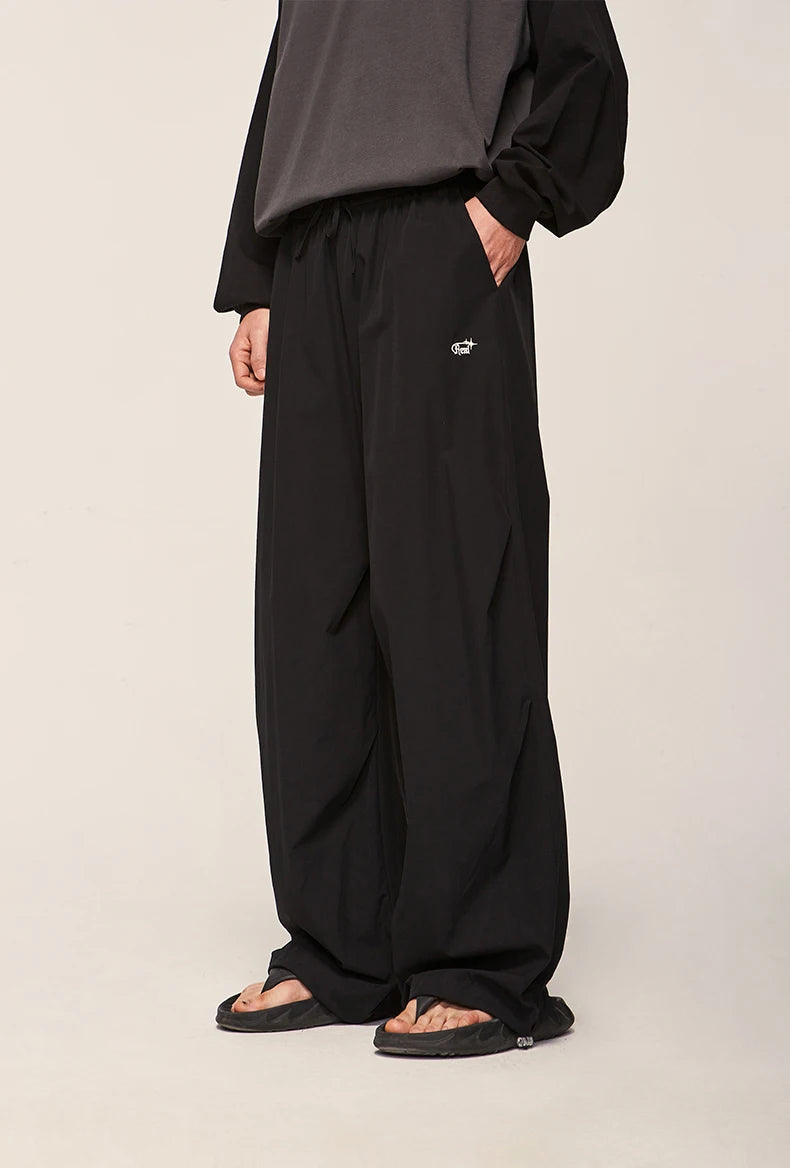 Nylon Parachute Pants