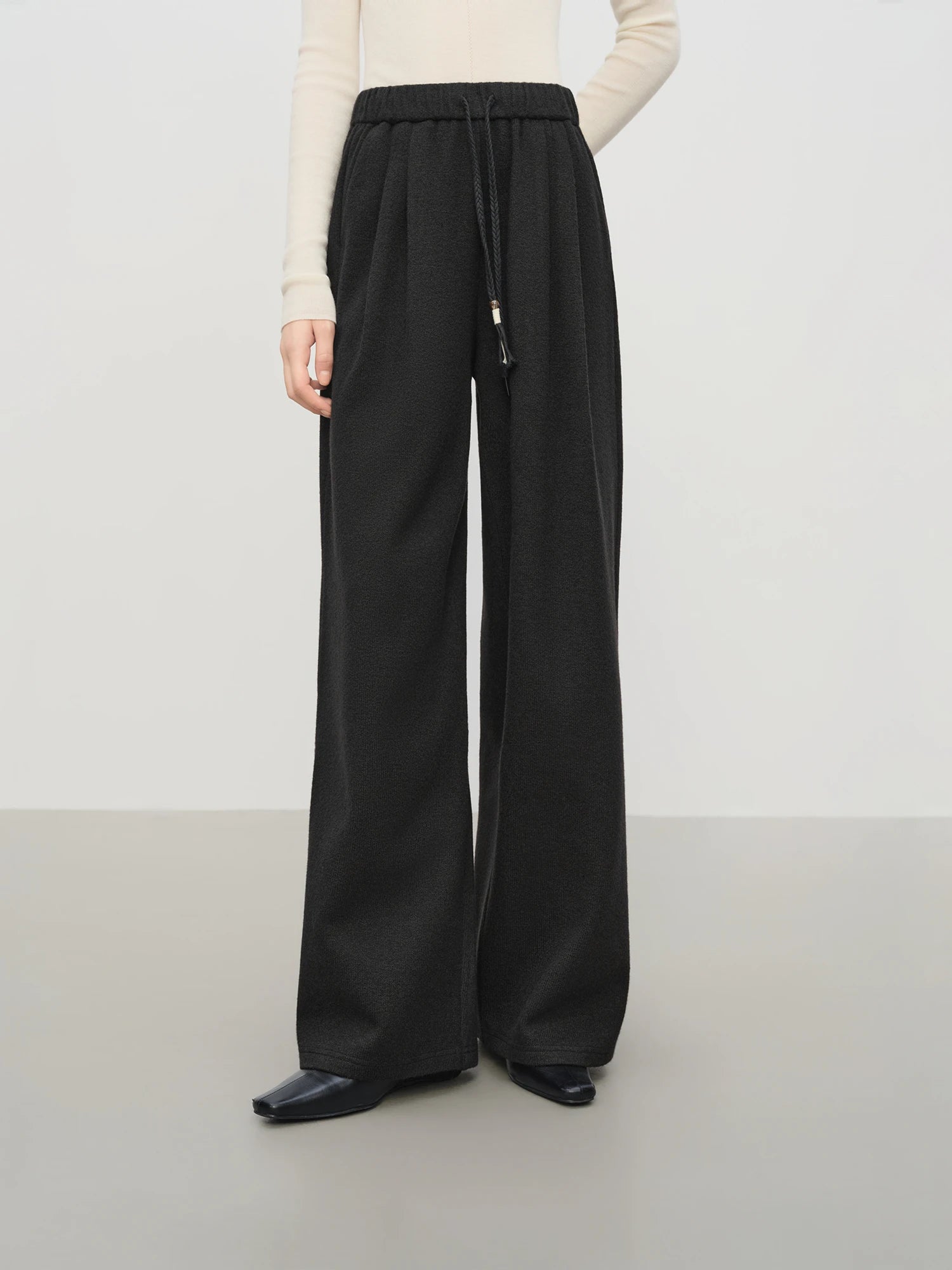 Casual Loose Wool Pants