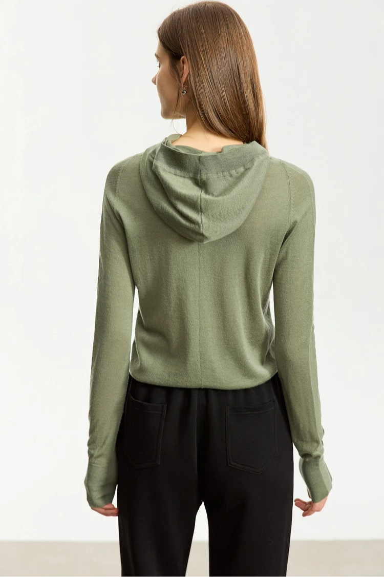 Slim-fit Hooded Sweater