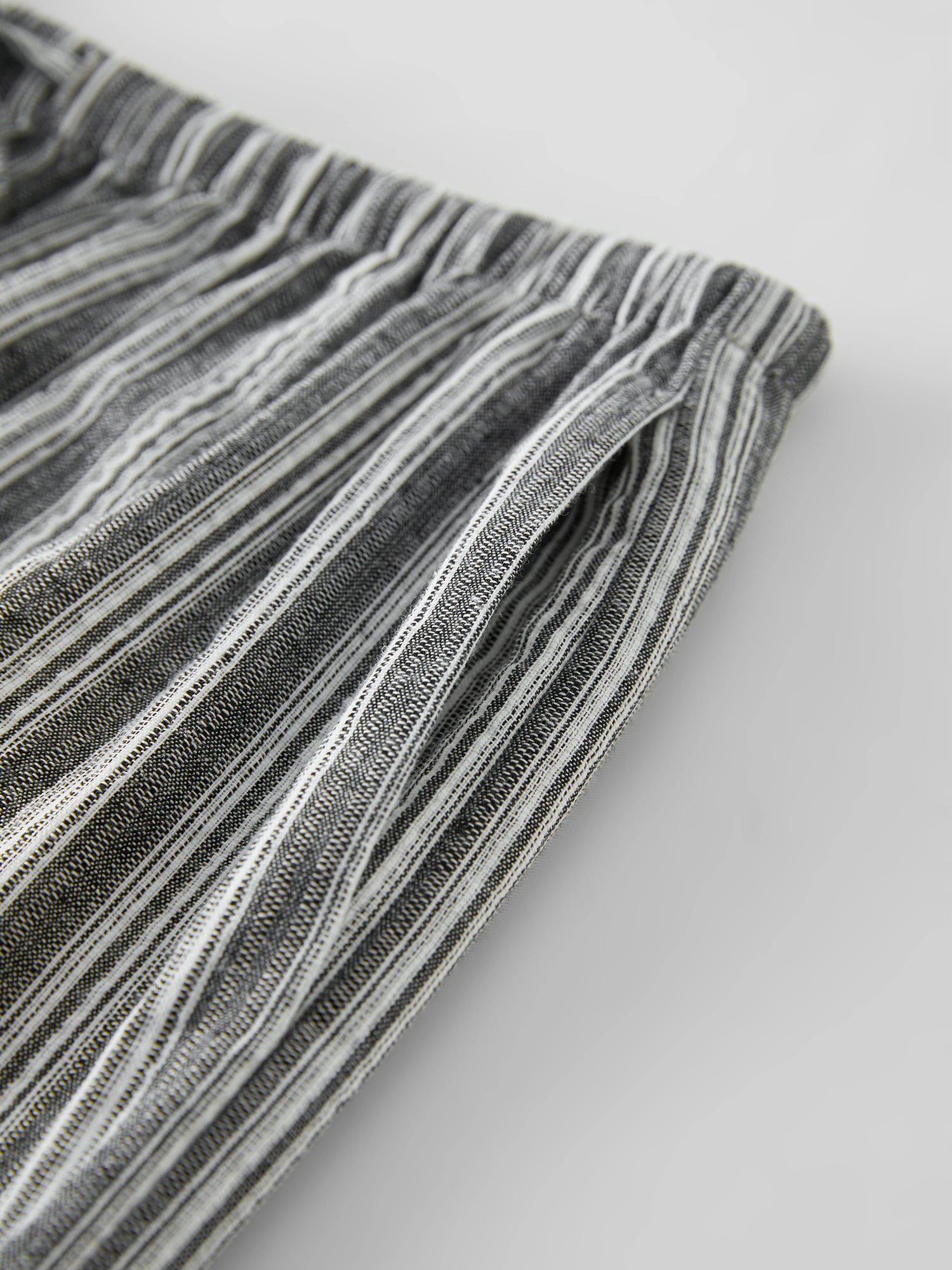 High Waist Loose Drape Straight Pants