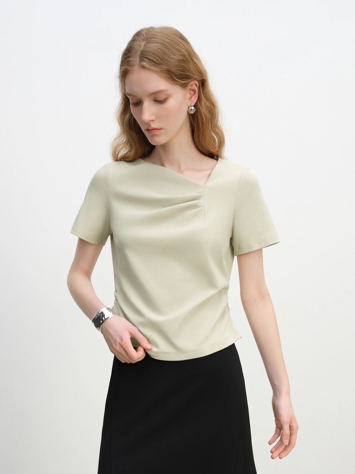 Asymmetric Sleeveless Top