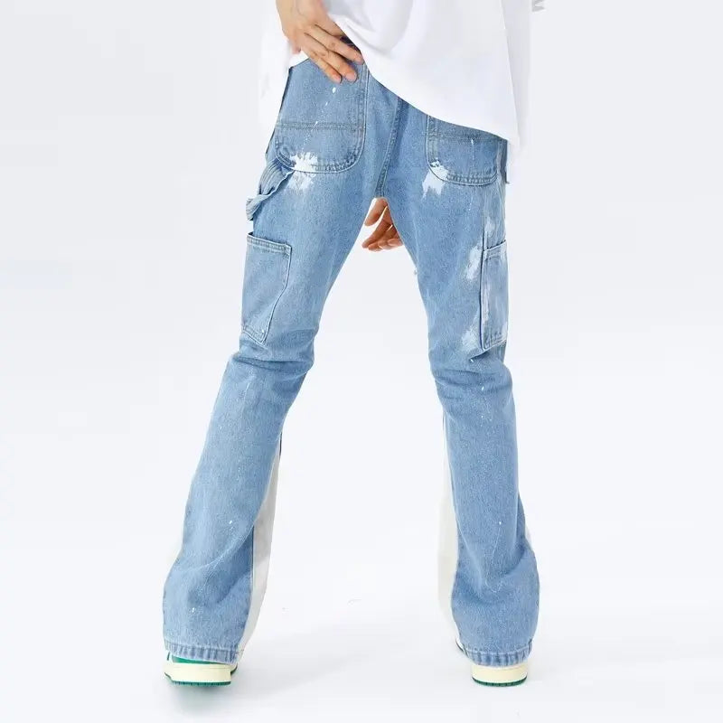 Streetwear Baggy Flare Jeans