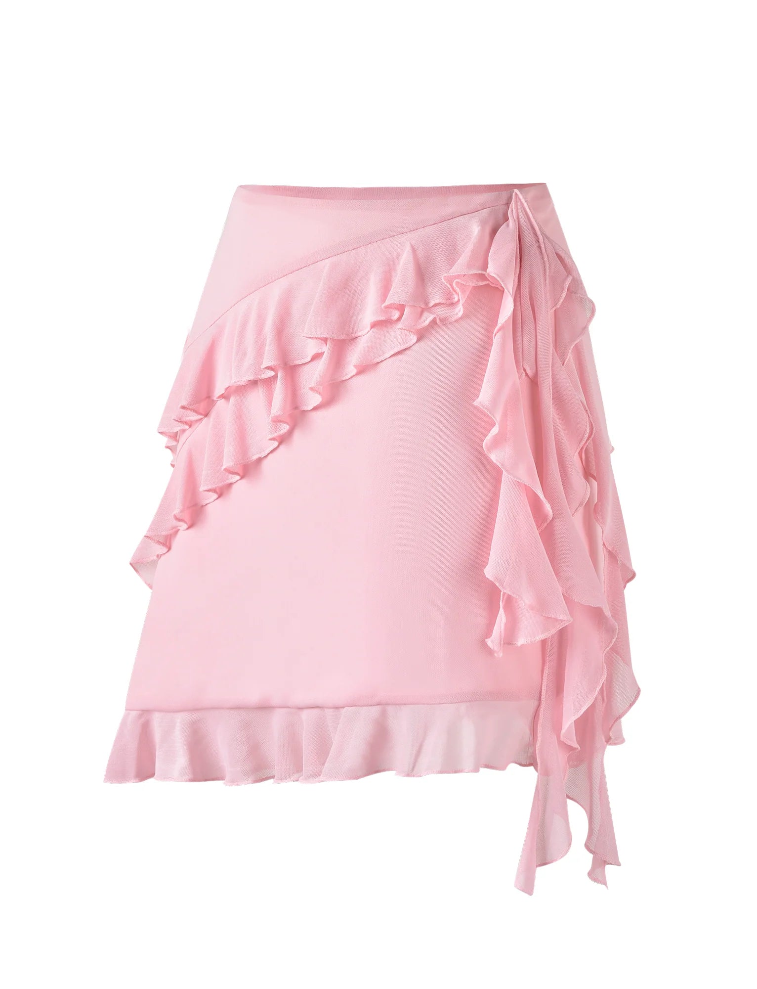 Ruffled top and skirt