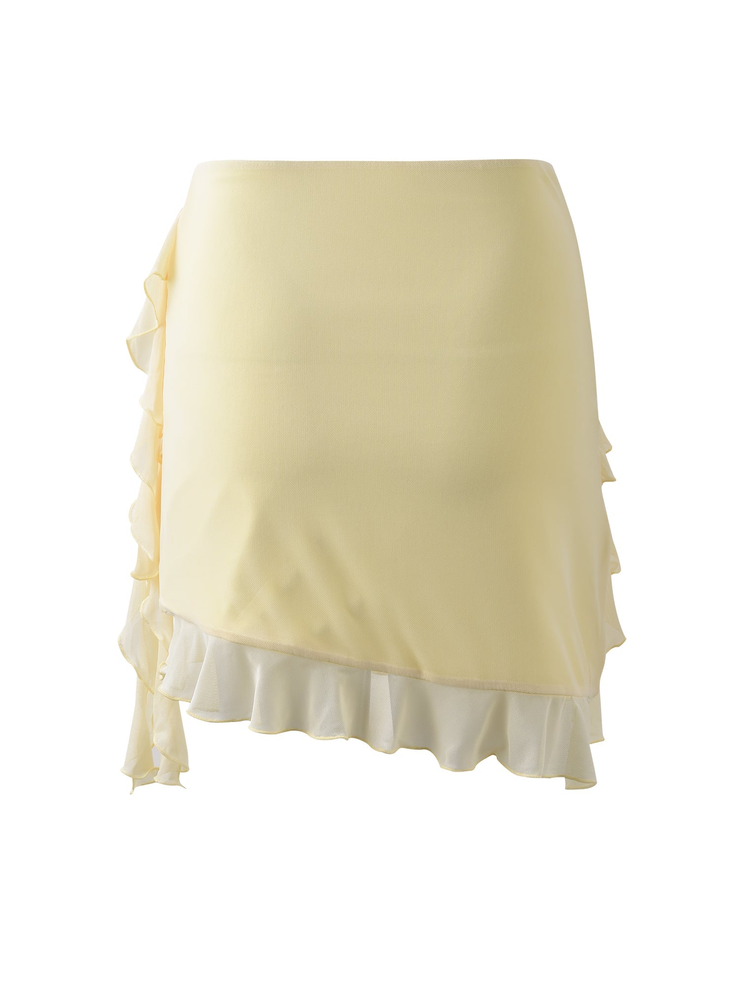 Ruffled top and skirt