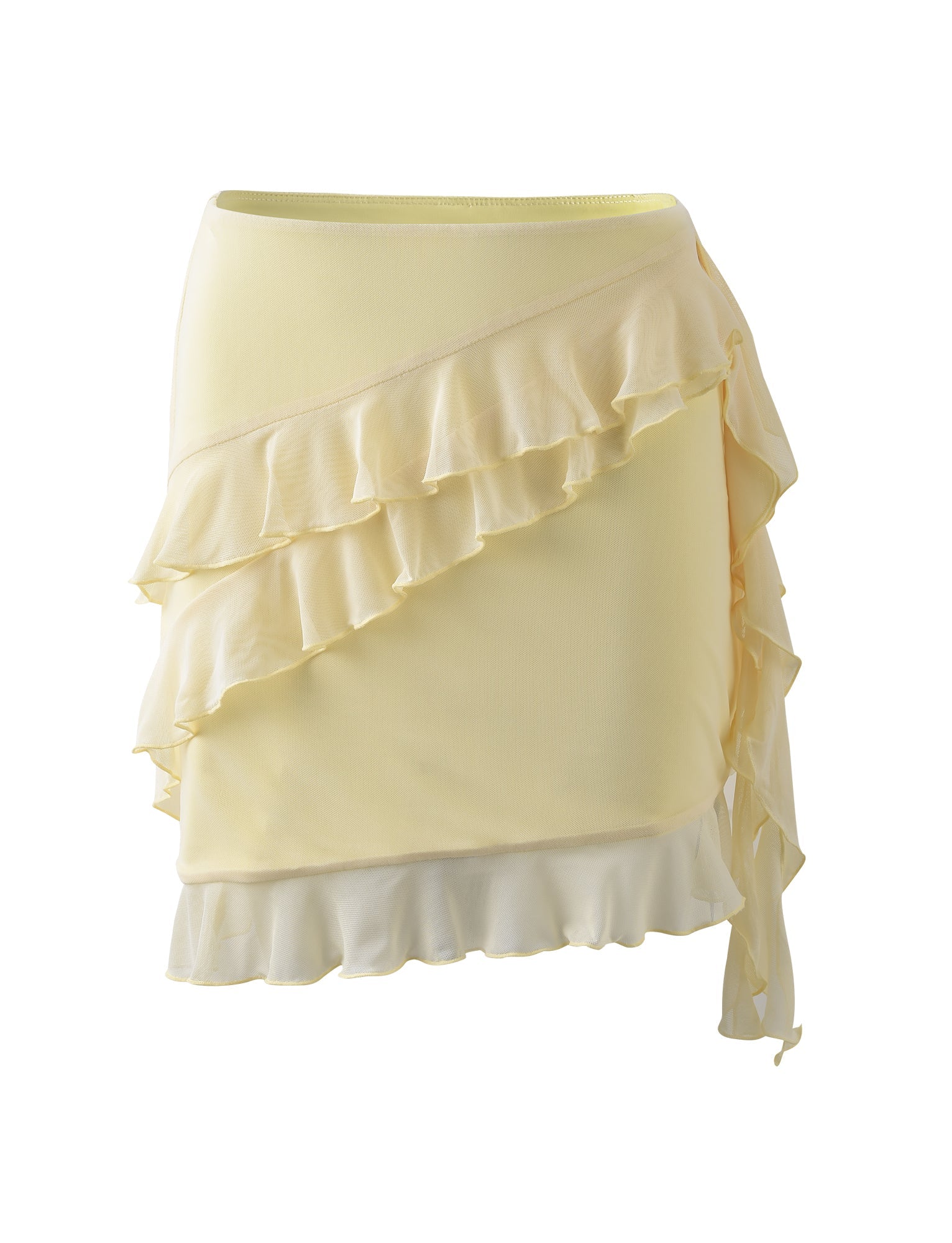 Ruffled top and skirt