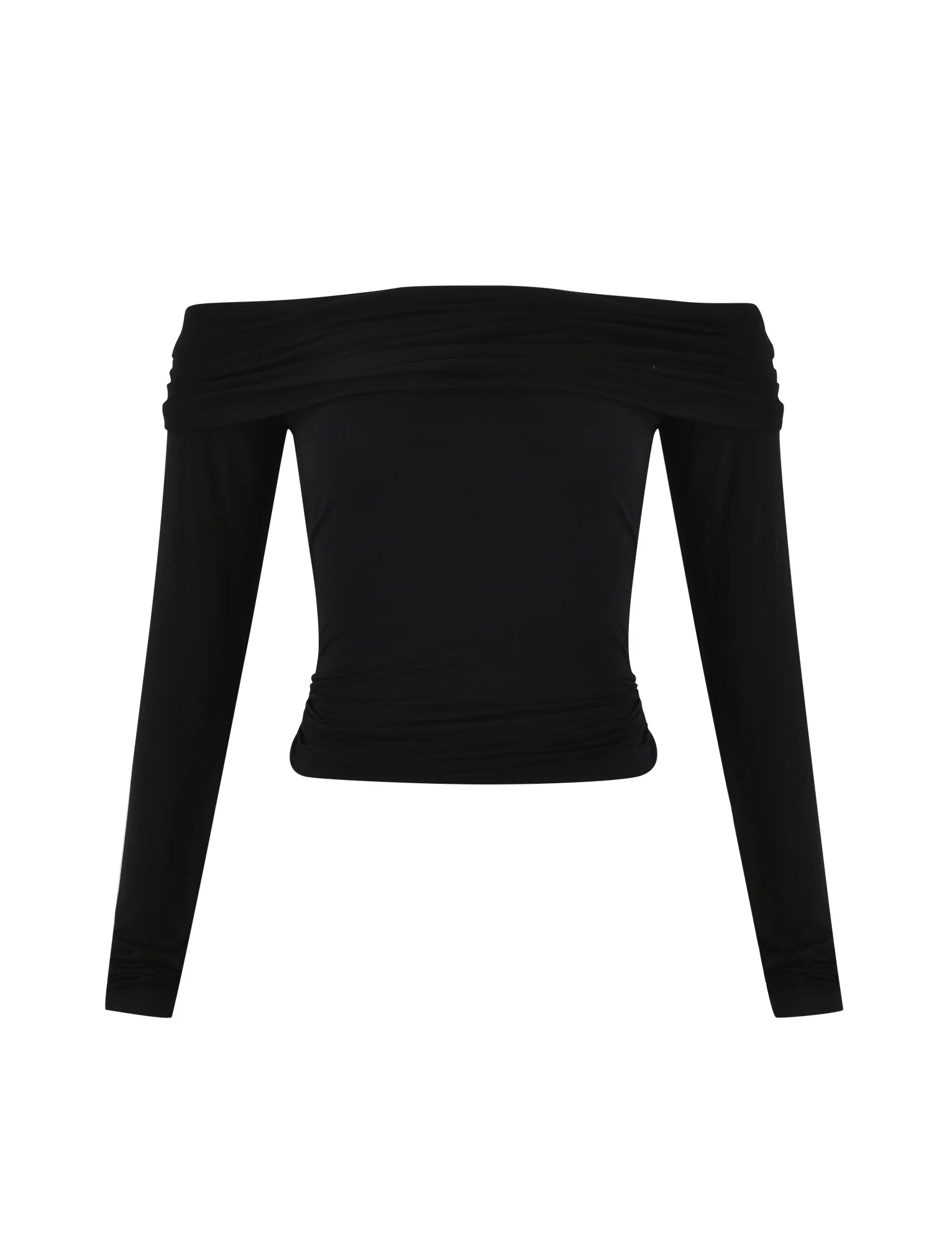 Chic back hollow of shoulder top