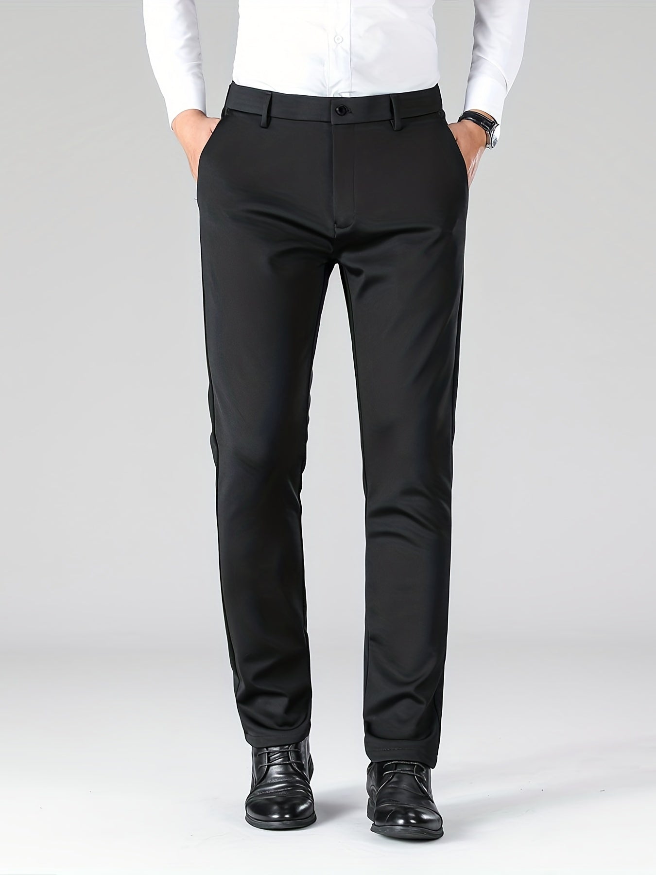 Very elastic business trousers