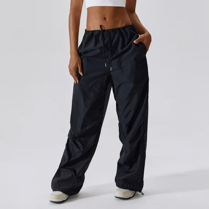 High Waist Parachute Pants