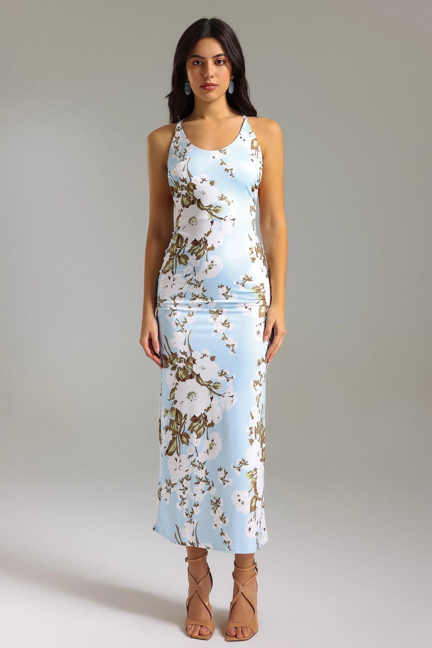 Summer Floral Maxi Dress