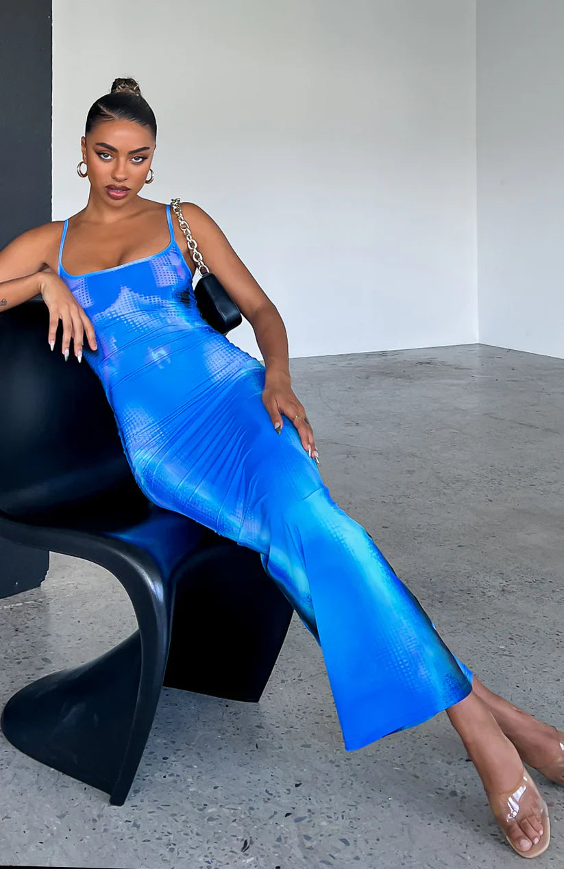 Stretchy Summer Maxi Dress