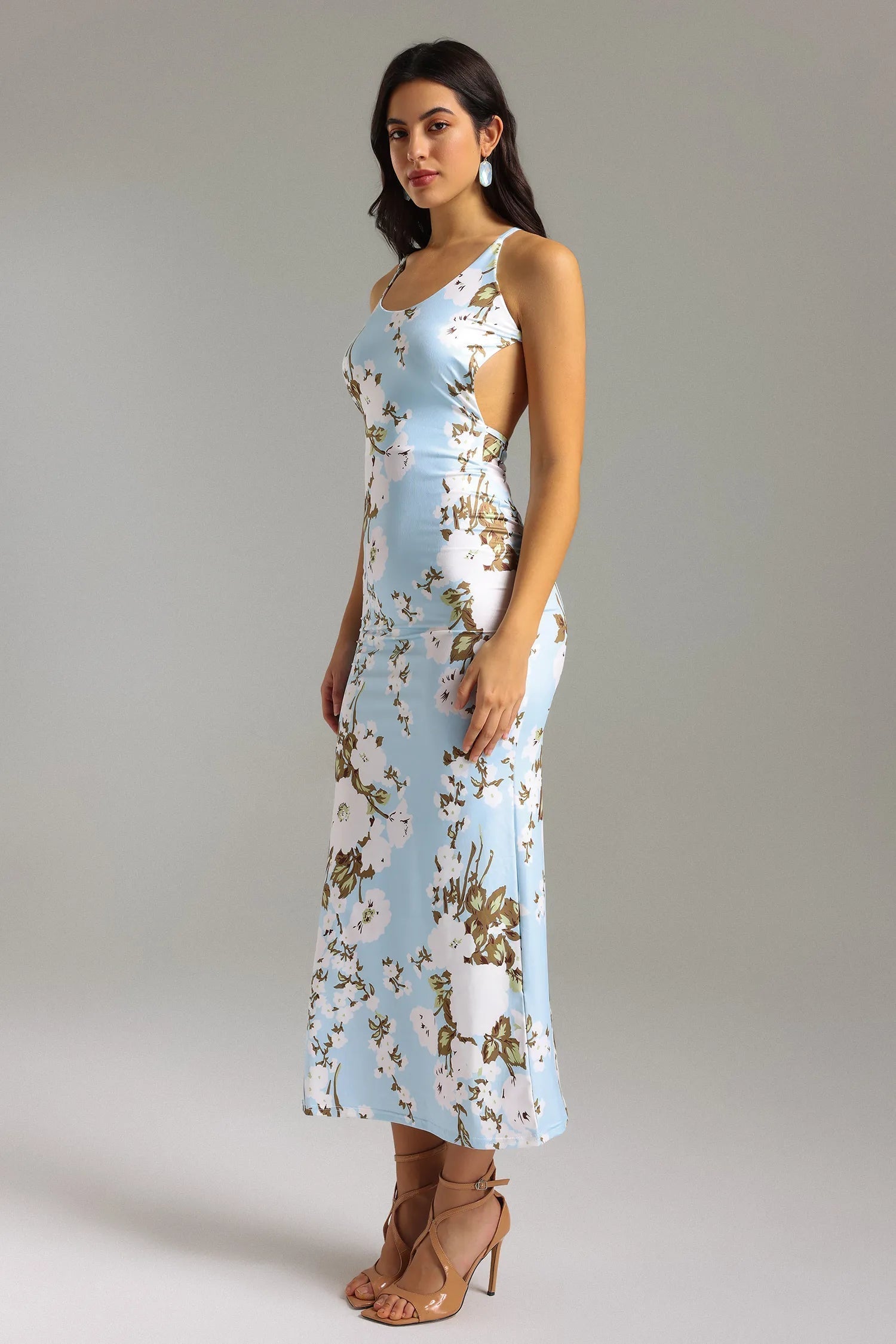 Summer Floral Maxi Dress