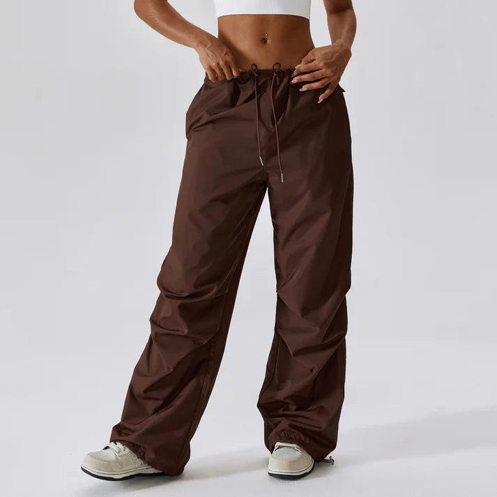 High Waist Parachute Pants