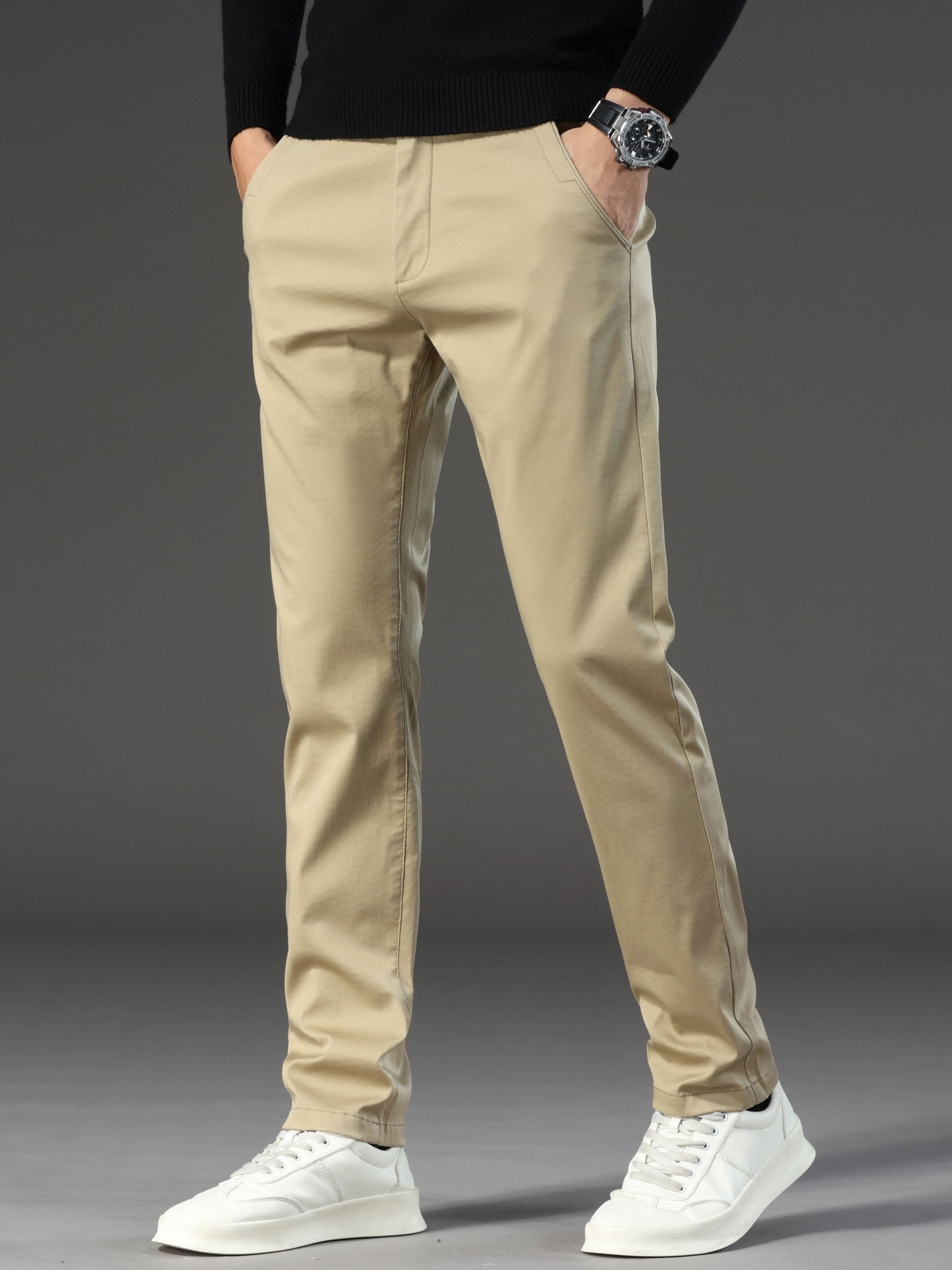 Classic casual trousers for men