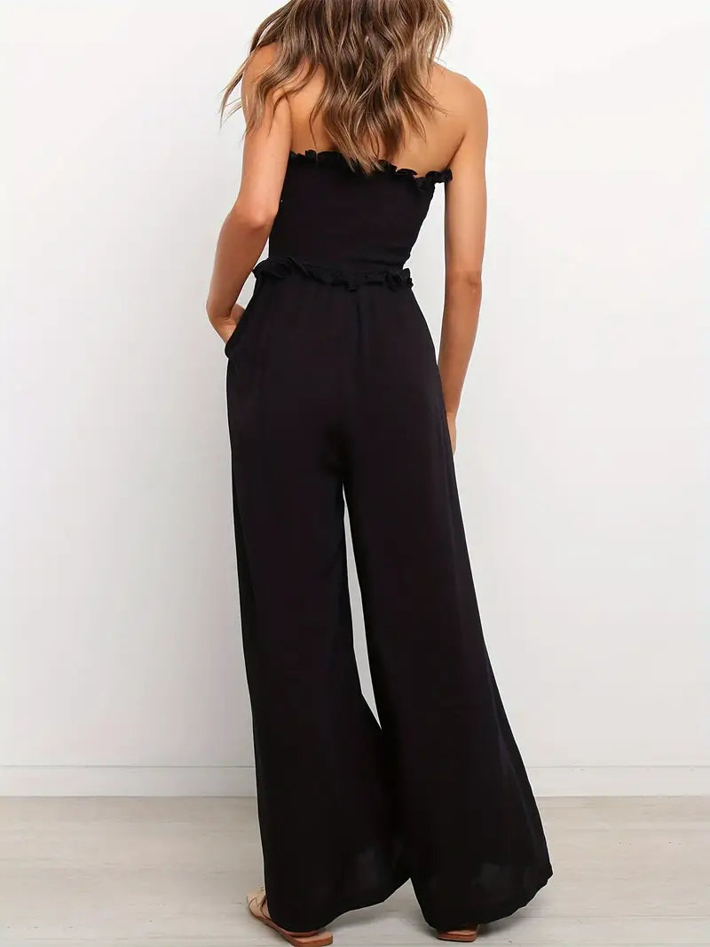 Off Shoulder Jumpsuit