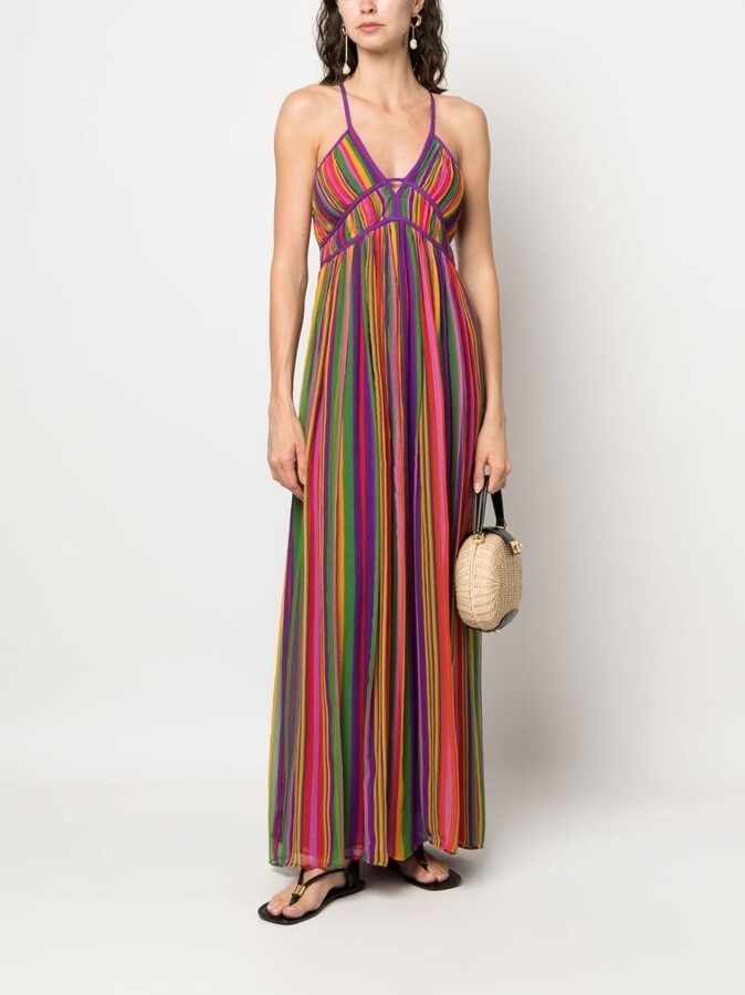 Rainbow Maxi Dress