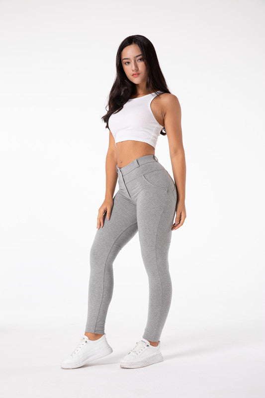 Tight high waist Light Gray leggings