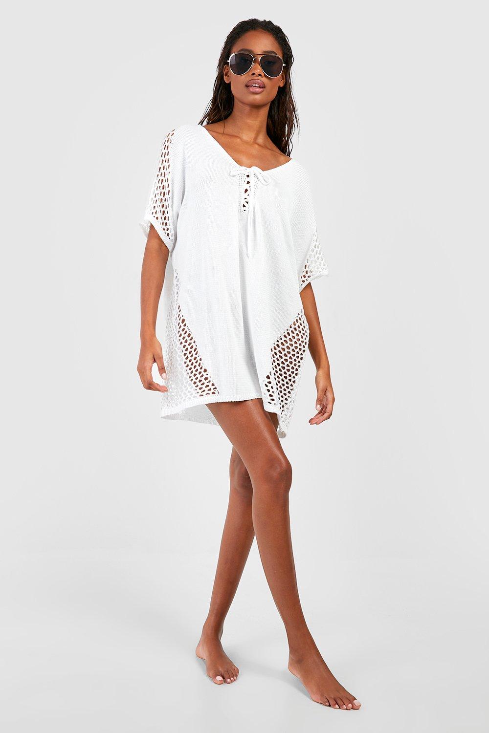 Crochet Tassel Beach Cover Up