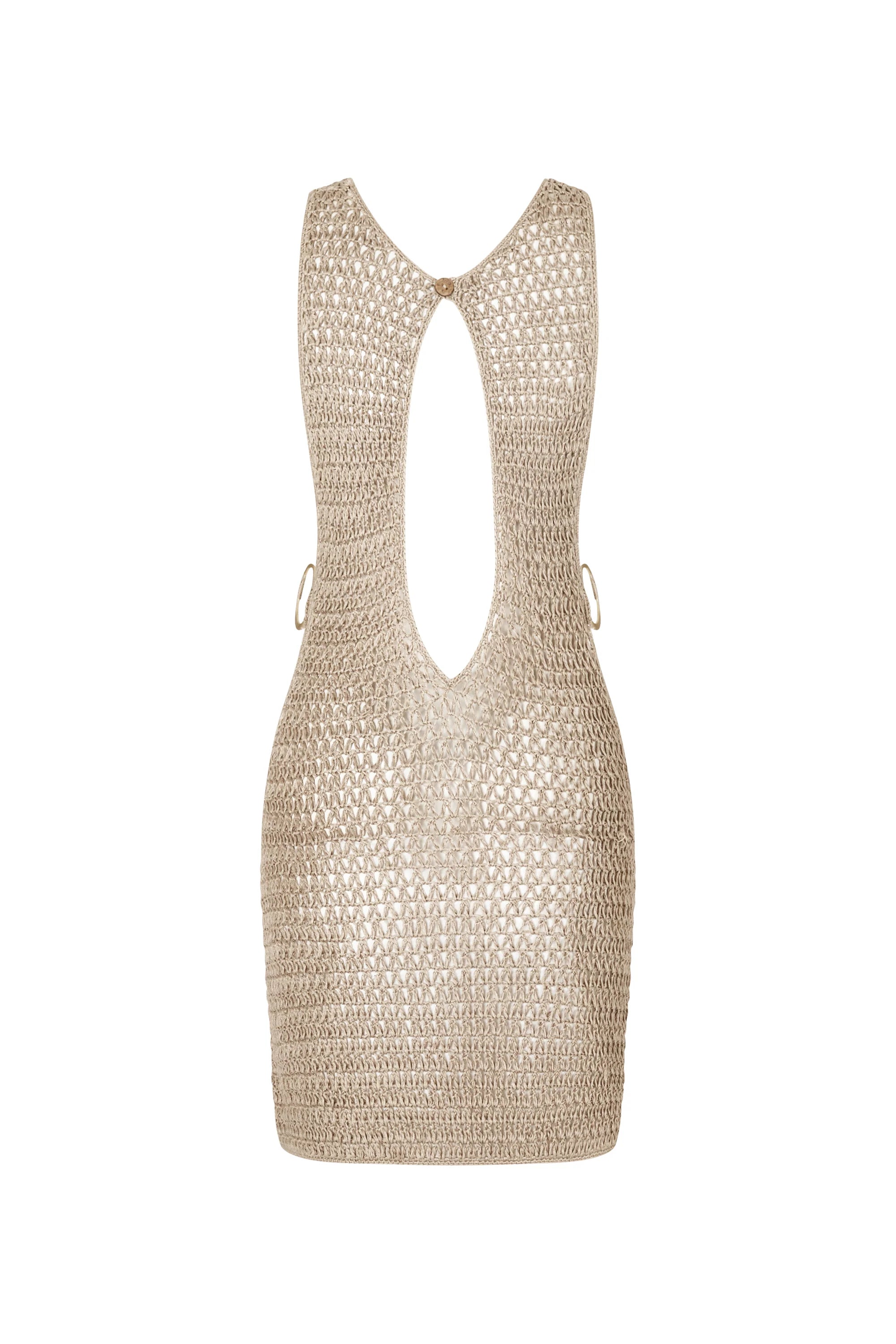 Knitted Beach see thru dress