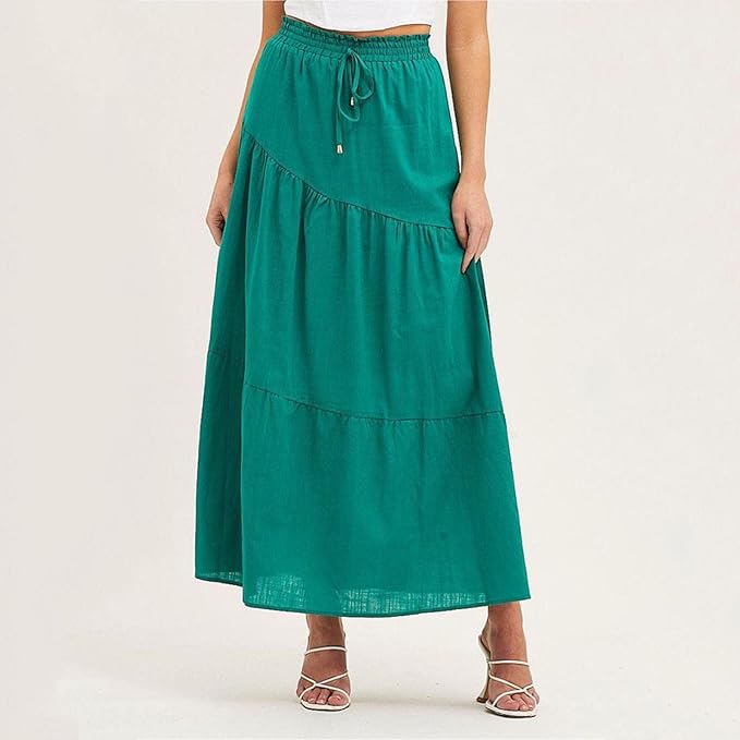 Maxi Skirt With Elastic Band