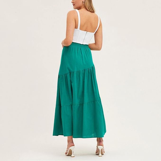 Maxi Skirt With Elastic Band