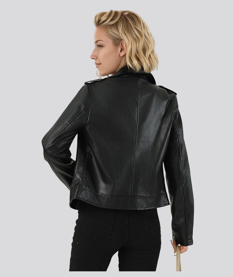 Light Black Leather Jacket