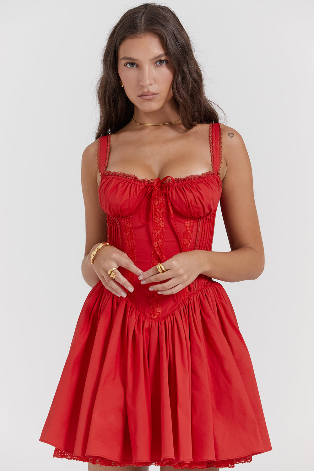 Corset mini dress