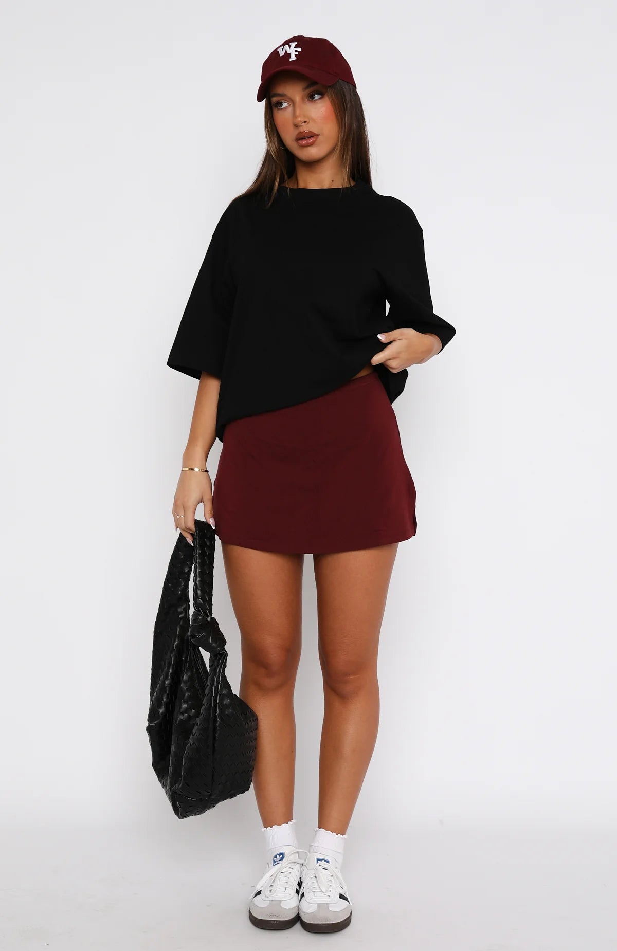 Elastic Band Mini Skort