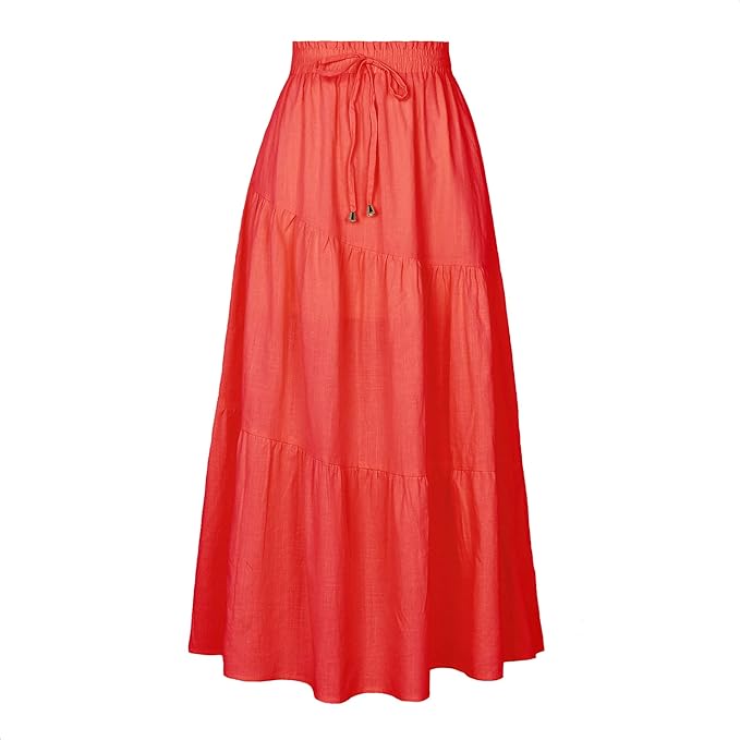 Maxi Skirt With Elastic Band