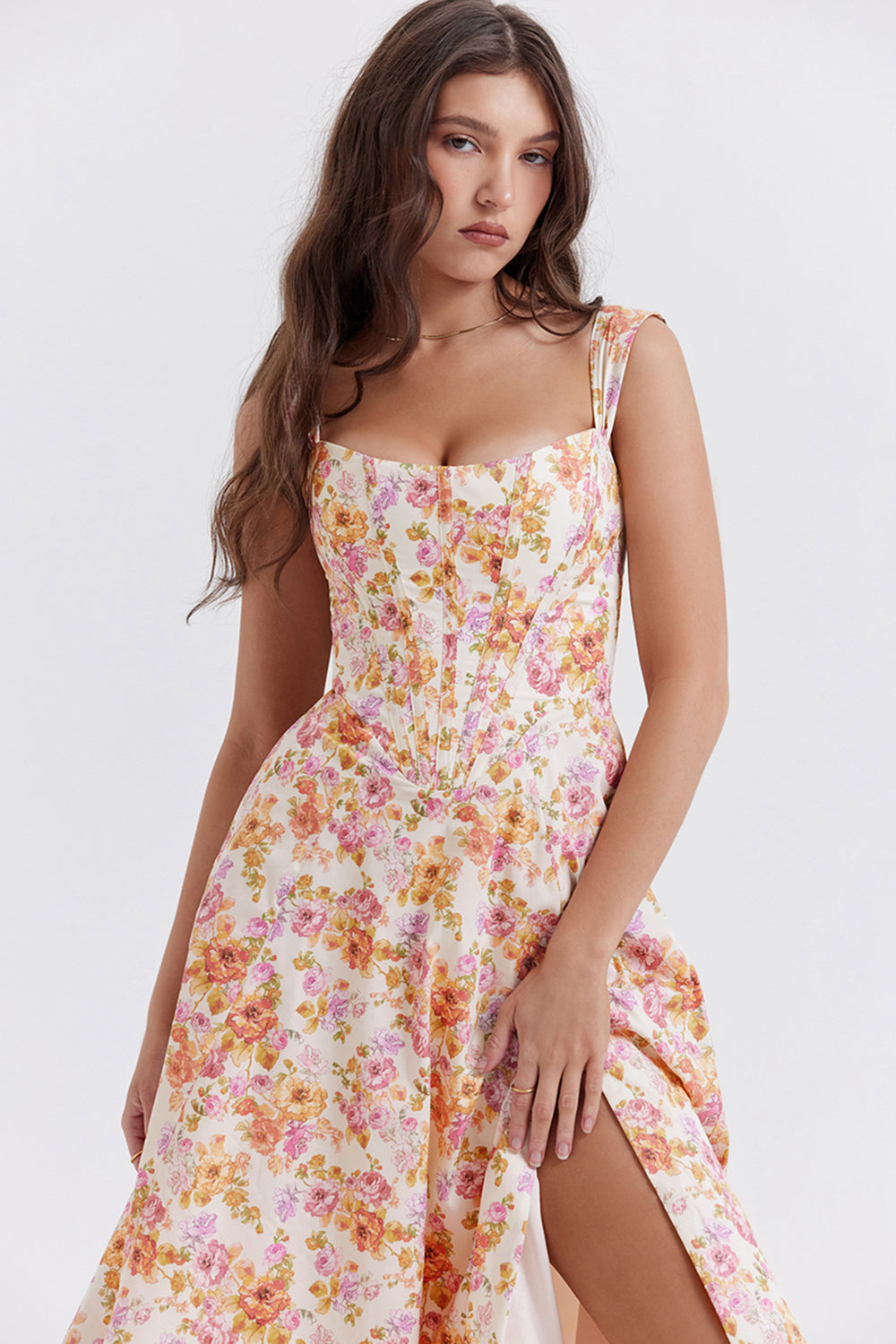 Floral midi sundress