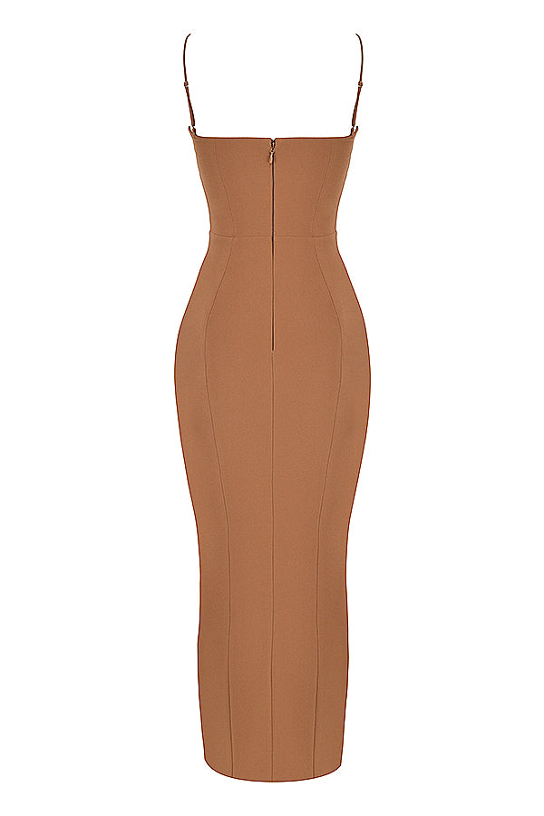 Toast corset maxi dress