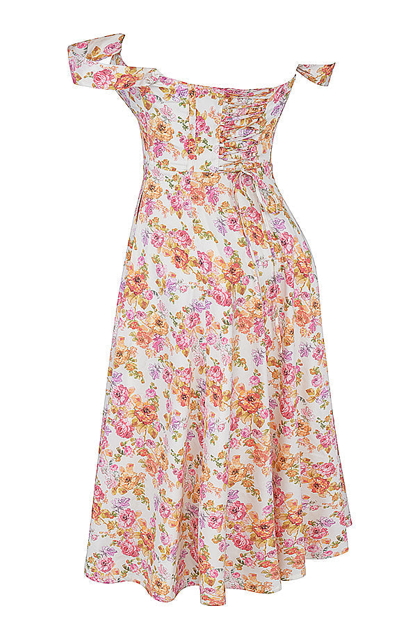 Floral midi sundress